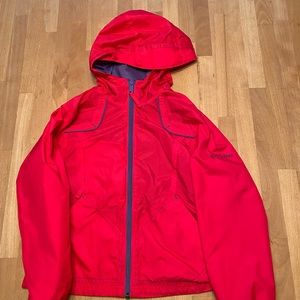 Columbia Kids Dark Pink Windbreaker